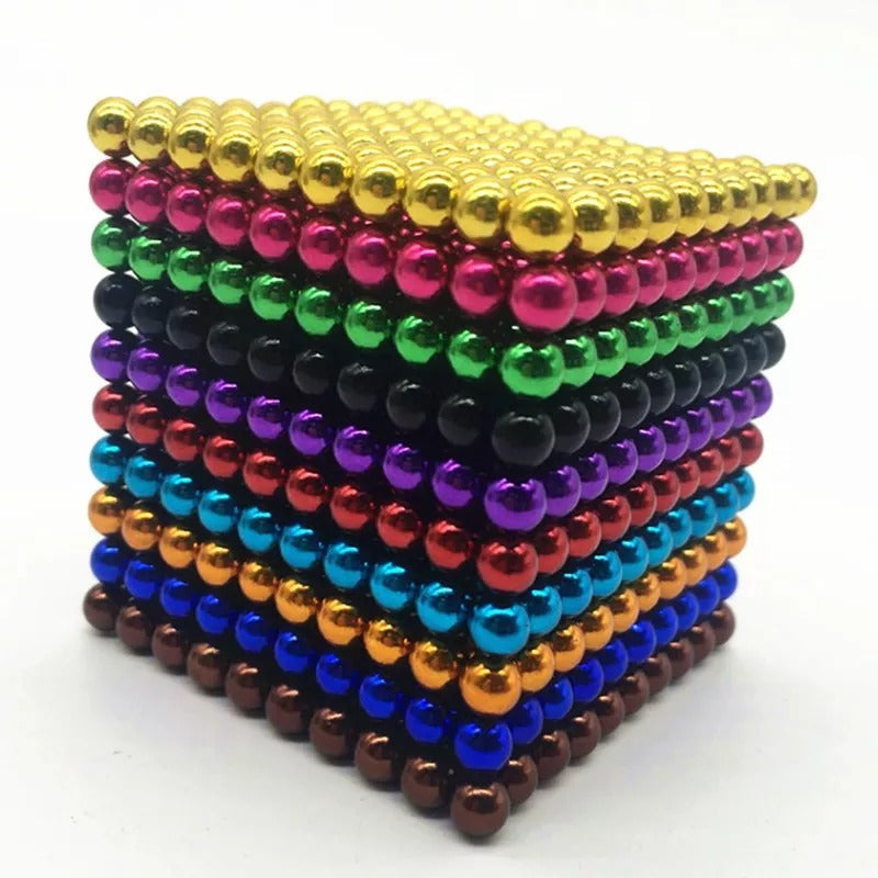Modellier-Set mit magnetischen Kugeln – kreatives Bauset