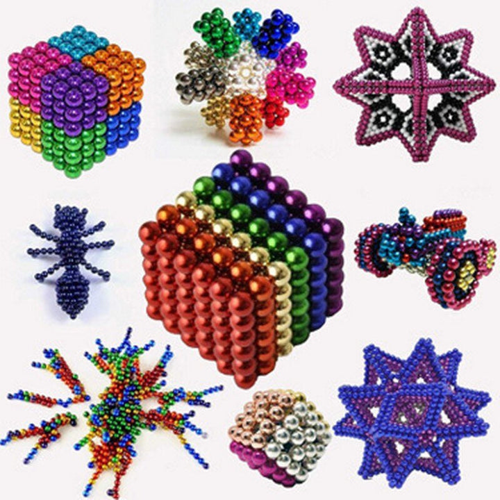 Modellier-Set mit magnetischen Kugeln – kreatives Bauset