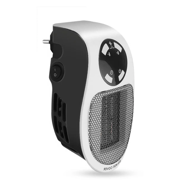 Leiser Mini-Heizer mit Fernbedienung, Thermostat und Timer