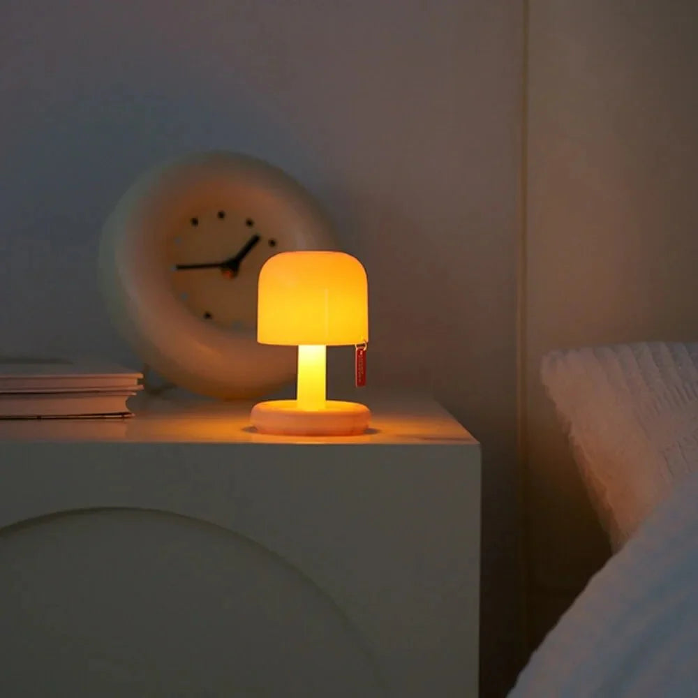 Mini-Tischlampe mit Sonnenuntergang