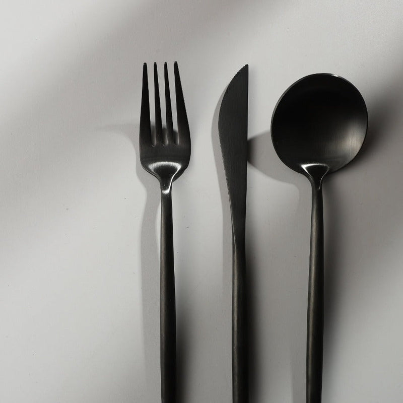 Luxus-Besteckset aus Edelstahl – Design in Gold | 24 Teile / 48 Teile