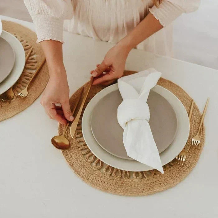 Luxus-Besteckset aus Edelstahl – Design in Gold | 24 Teile / 48 Teile