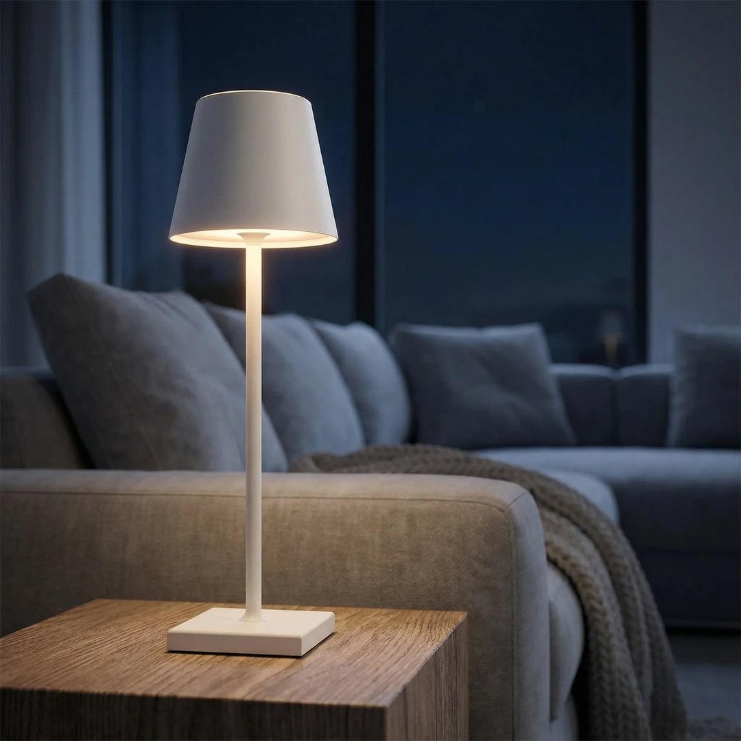 Minimalistische kabellose LED-Tischlampe - Illuminex
