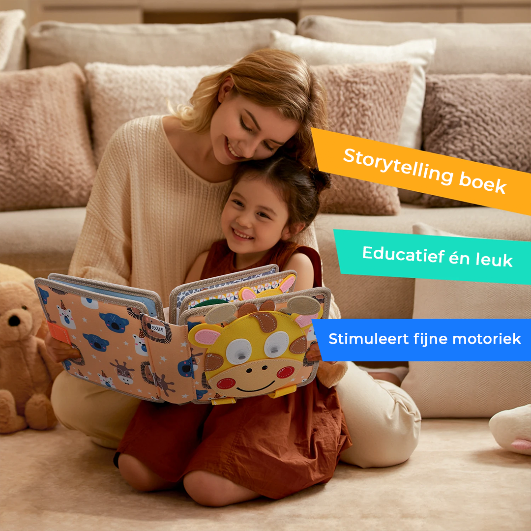 Montessori-Beschäftigungsbuch – Lernen durch Spielen
