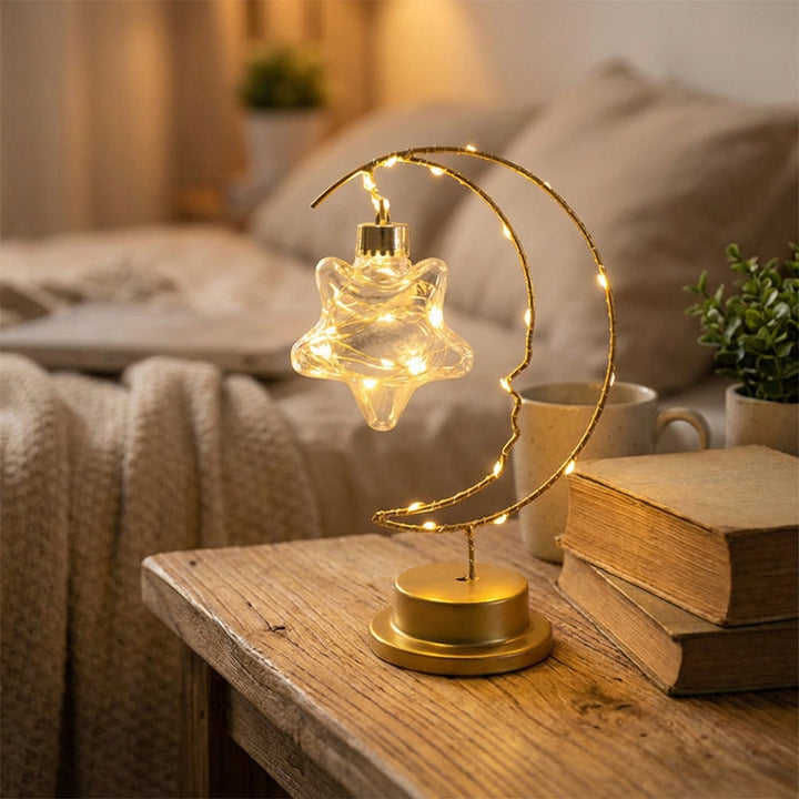 Vom Mond inspirierte Tischlampe - Serenlite