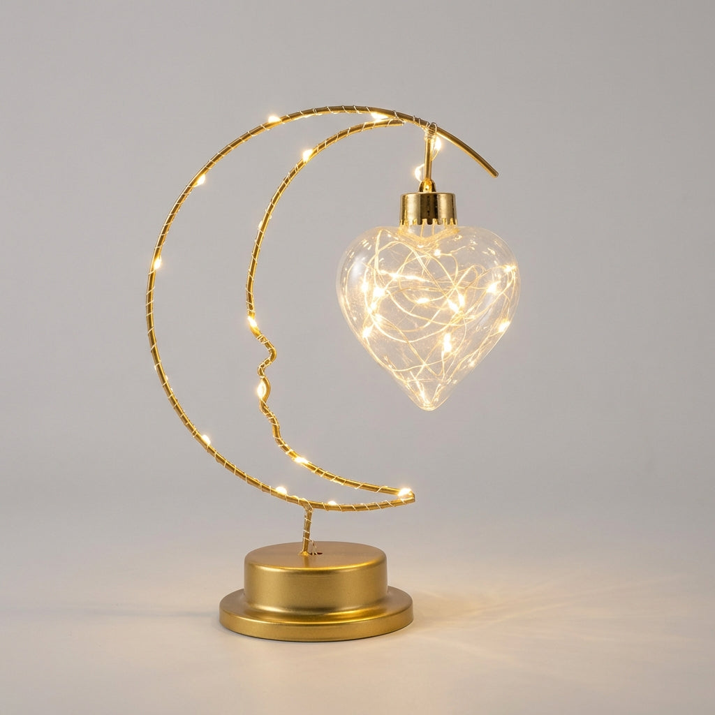 Vom Mond inspirierte Tischlampe - Serenlite
