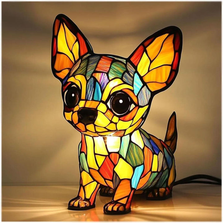 Nachtlicht im Haustier-Design | Warmes Licht | USB-Betrieb mit Schalter | GlowPaws