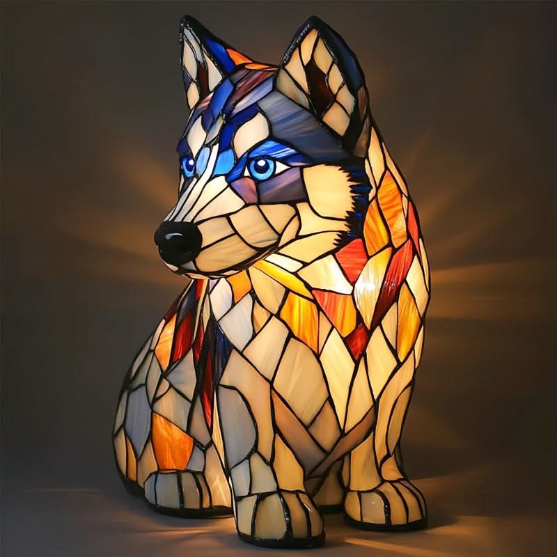 Nachtlicht im Haustier-Design | Warmes Licht | USB-Betrieb mit Schalter | GlowPaws