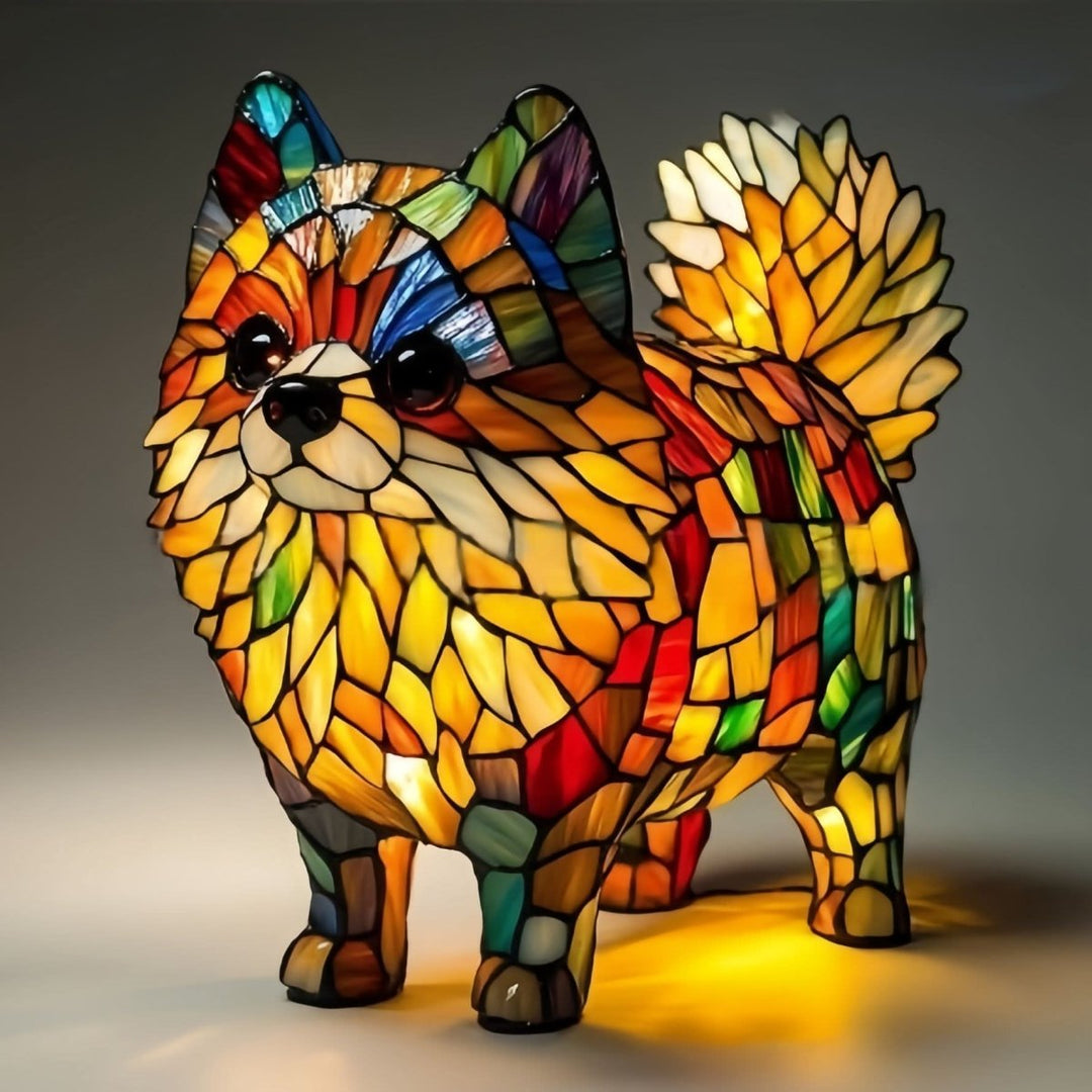 Nachtlicht im Haustier-Design | Warmes Licht | USB-Betrieb mit Schalter | GlowPaws