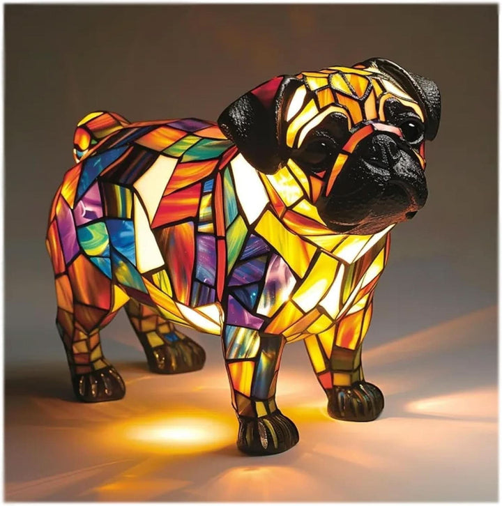 Nachtlicht im Haustier-Design | Warmes Licht | USB-Betrieb mit Schalter | GlowPaws