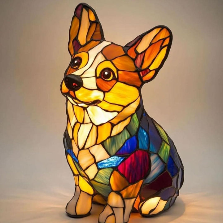 Nachtlicht im Haustier-Design | Warmes Licht | USB-Betrieb mit Schalter | GlowPaws