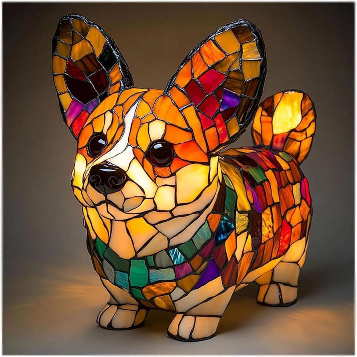 Nachtlicht im Haustier-Design | Warmes Licht | USB-Betrieb mit Schalter | GlowPaws