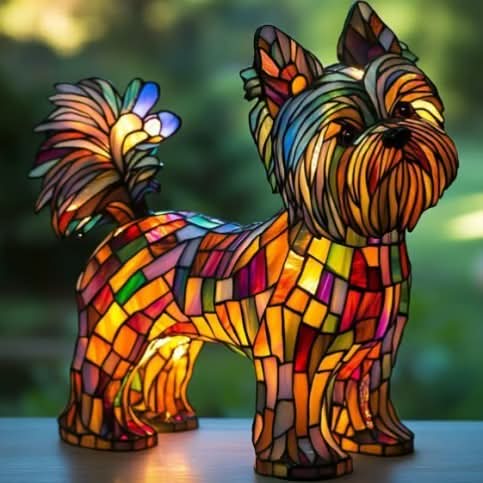 Nachtlicht im Haustier-Design | Warmes Licht | USB-Betrieb mit Schalter | GlowPaws