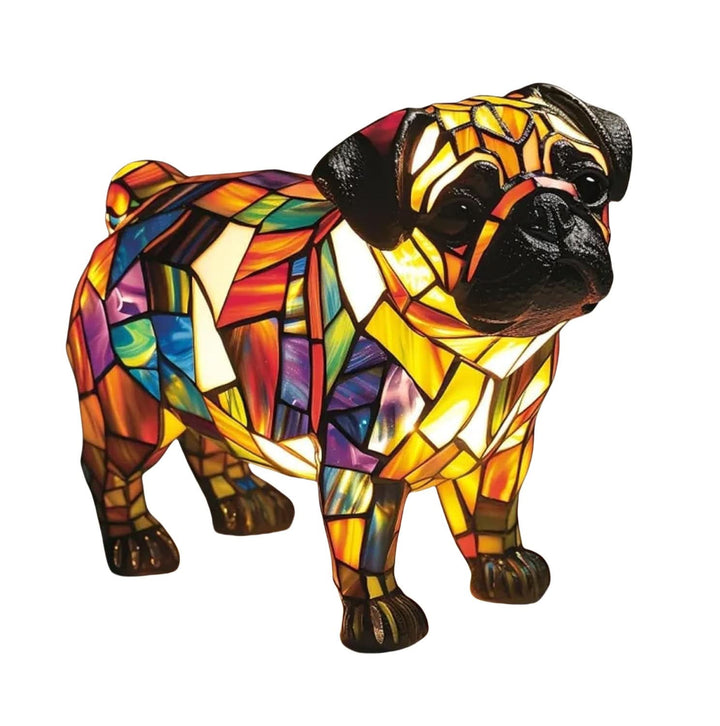 Nachtlicht im Haustier-Design | Warmes Licht | USB-Betrieb mit Schalter | GlowPaws