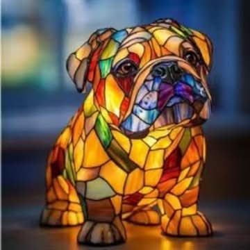 Nachtlicht im Haustier-Design | Warmes Licht | USB-Betrieb mit Schalter | GlowPaws