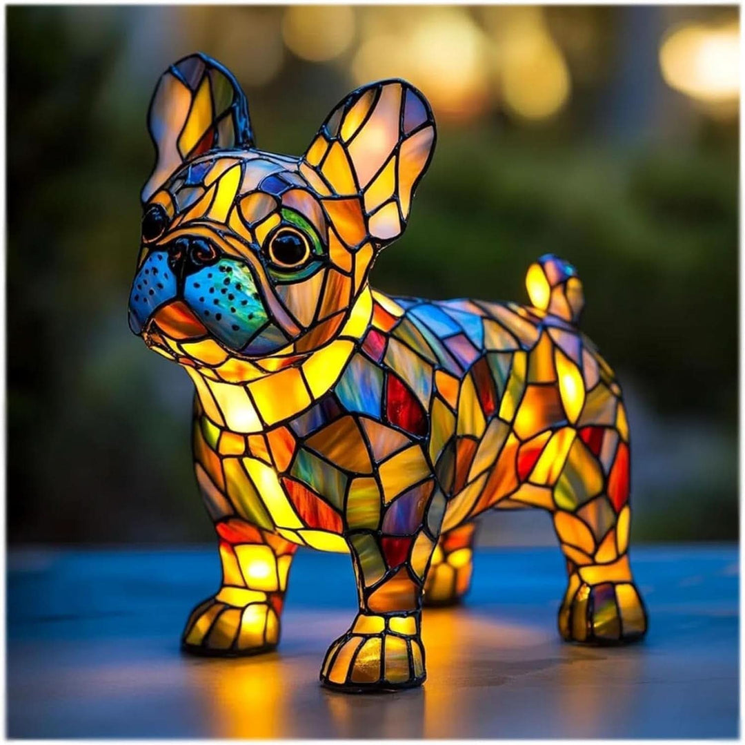 Nachtlicht im Haustier-Design | Warmes Licht | USB-Betrieb mit Schalter | GlowPaws