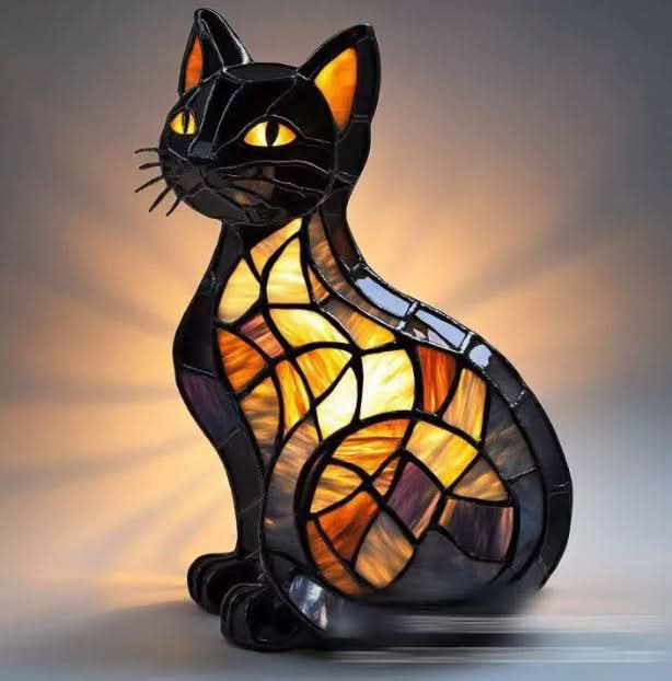 Nachtlicht im Haustier-Design | Warmes Licht | USB-Betrieb mit Schalter | GlowPaws
