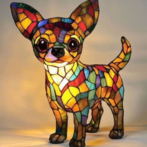 Nachtlicht im Haustier-Design | Warmes Licht | USB-Betrieb mit Schalter | GlowPaws