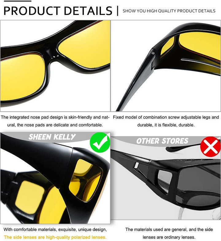 Nachtsicht HD Anti Blendungbrille