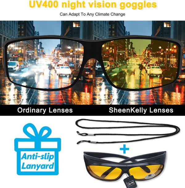 Nachtsicht HD Anti Blendungbrille