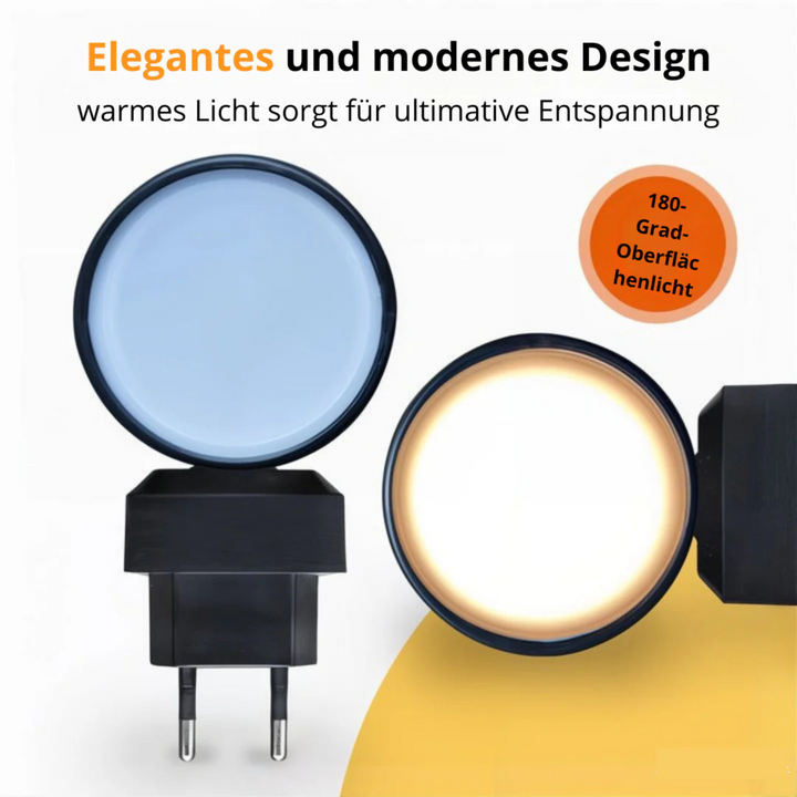 Bauhaus-Design Nachtlampe - dimmbares LED-Licht
