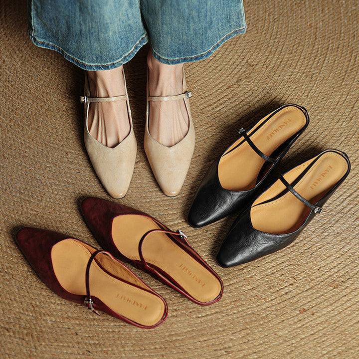 Orthopädische Damen Ballerinas mit Fussgewölbeunterstützung
