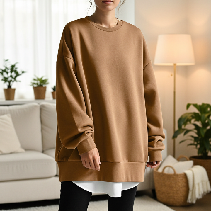 Oversized-Damenpullover – Mia