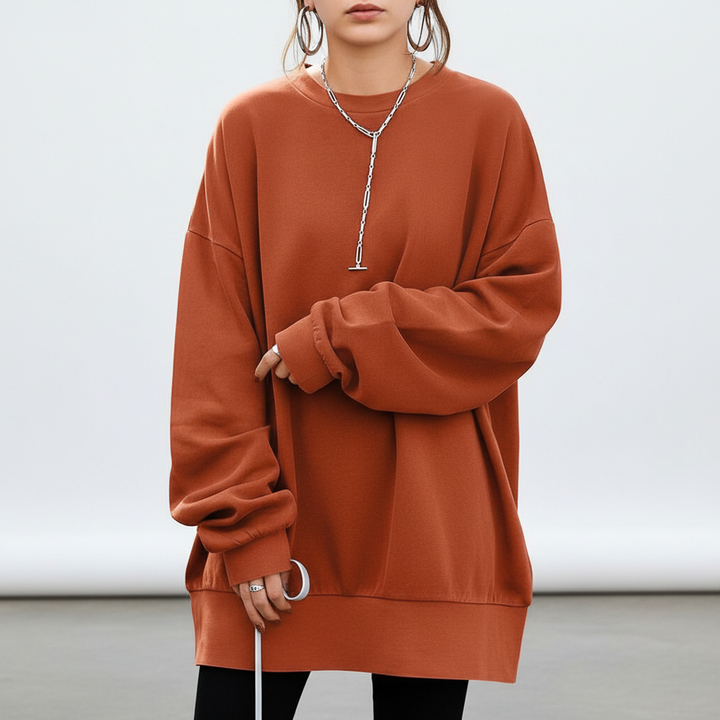 Oversized-Damenpullover – Mia