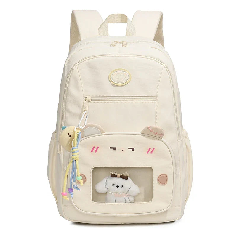 Preppy-Style-Tagesrucksack - VisiTote