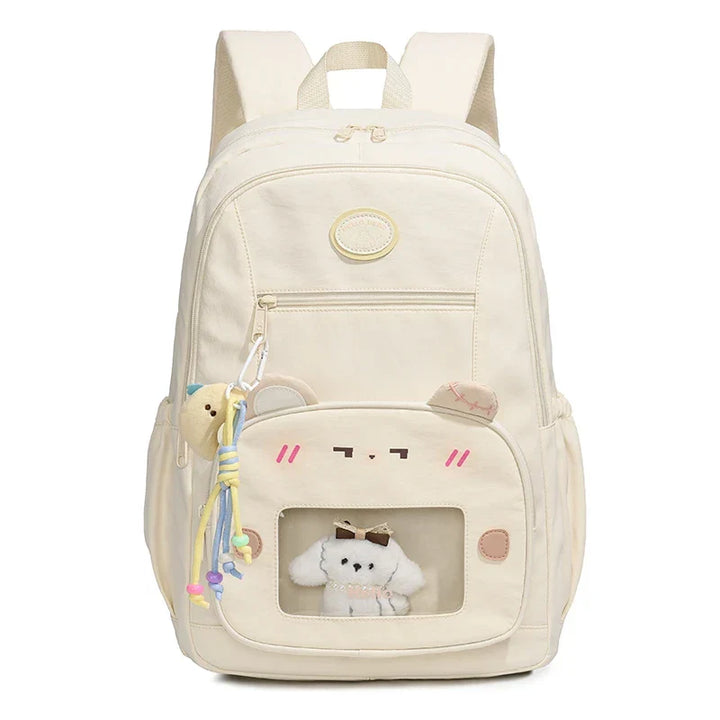 Preppy-Style-Tagesrucksack - VisiTote