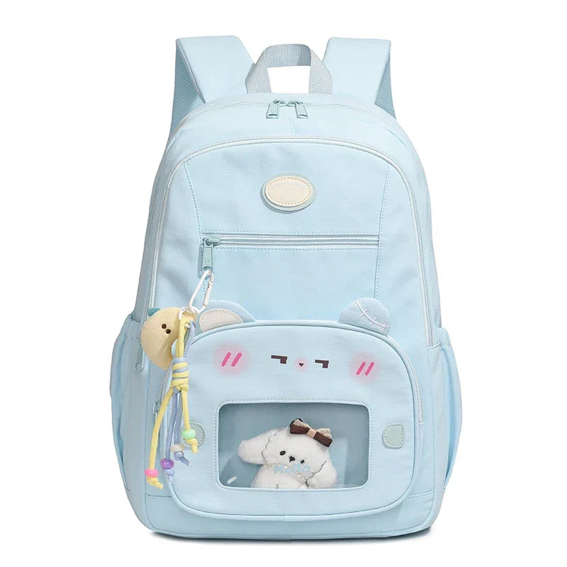 Preppy-Style-Tagesrucksack - VisiTote