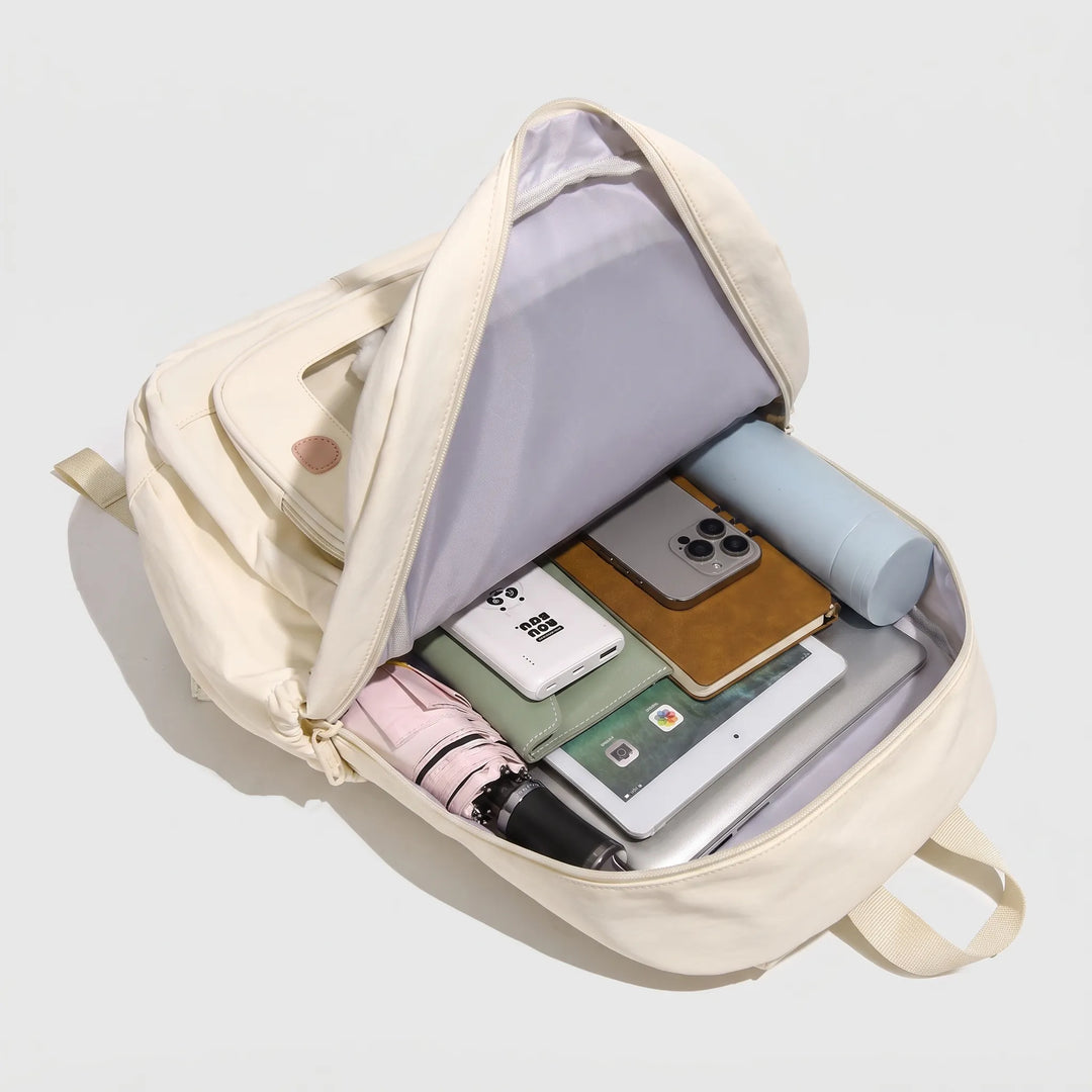 Preppy-Style-Tagesrucksack - VisiTote