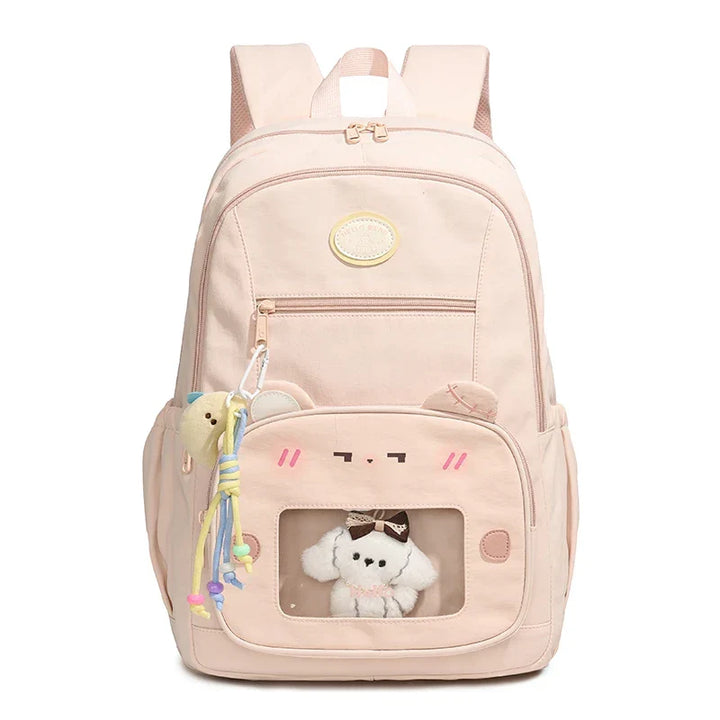 Preppy-Style-Tagesrucksack - VisiTote