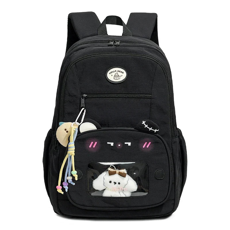 Preppy-Style-Tagesrucksack - VisiTote