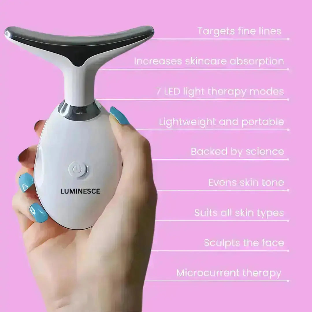 LED-Gesichtslifting- und Massagegerät 7-in-1 – Vénera