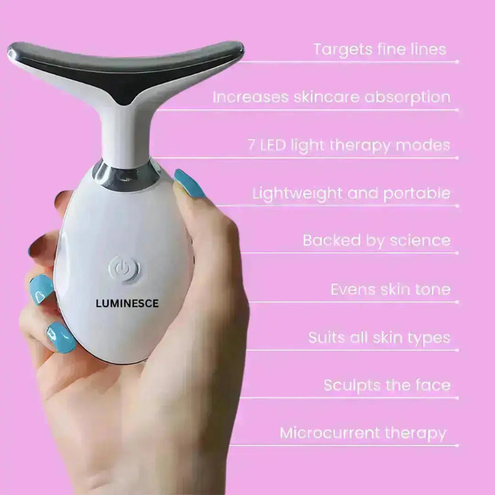 LED-Gesichtslifting- und Massagegerät 7-in-1 – Vénera