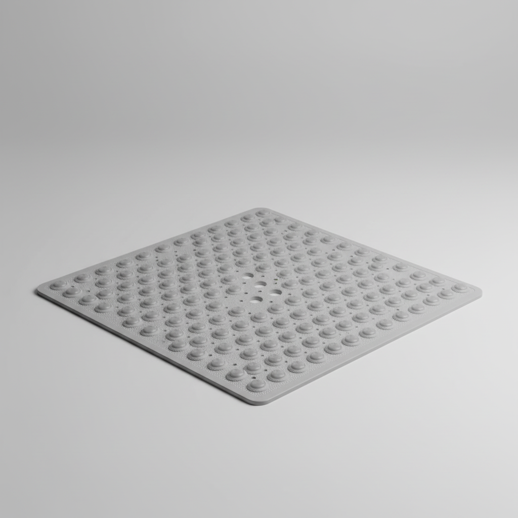 Quadratische PVC Duschmatte - GripSquare