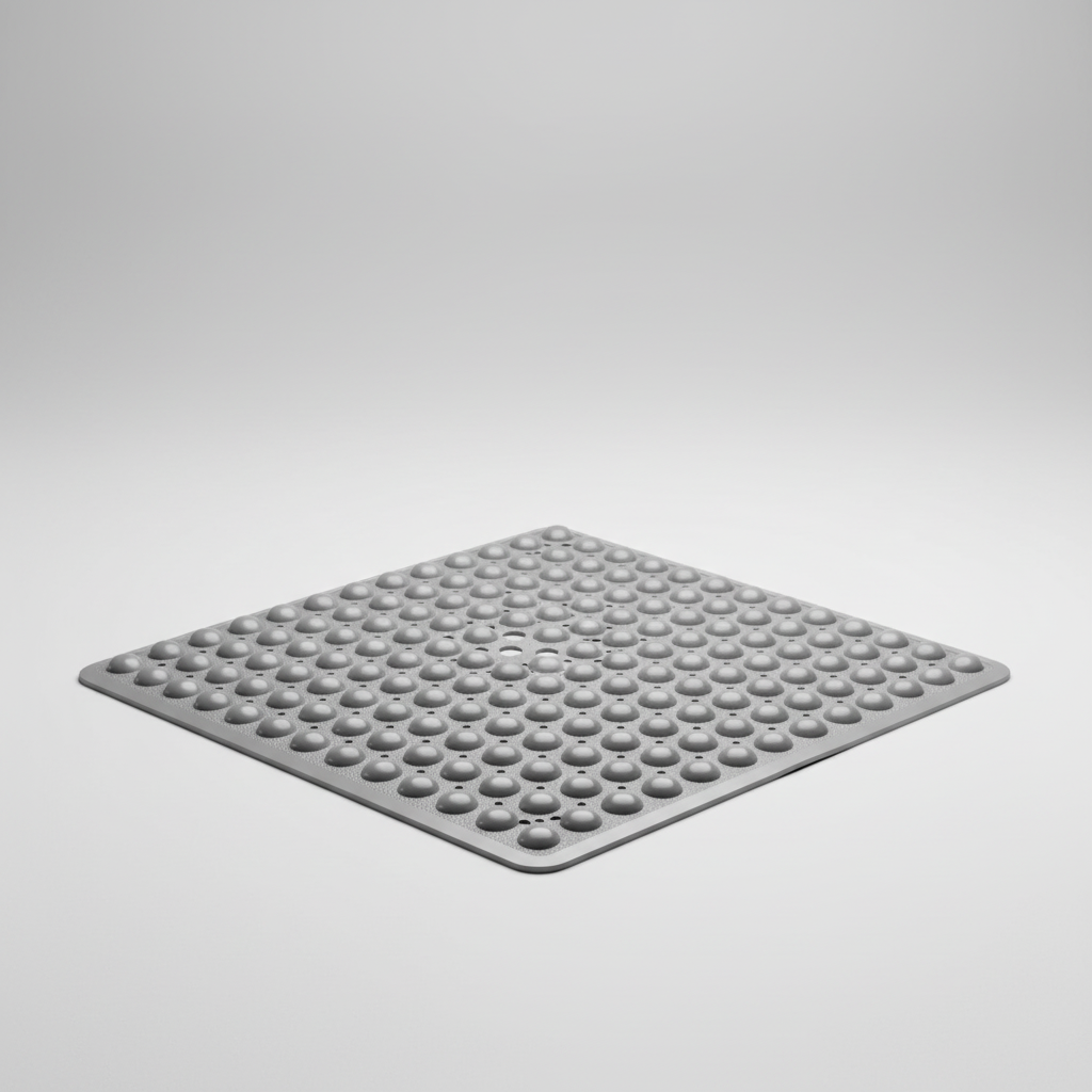 Quadratische PVC Duschmatte - GripSquare