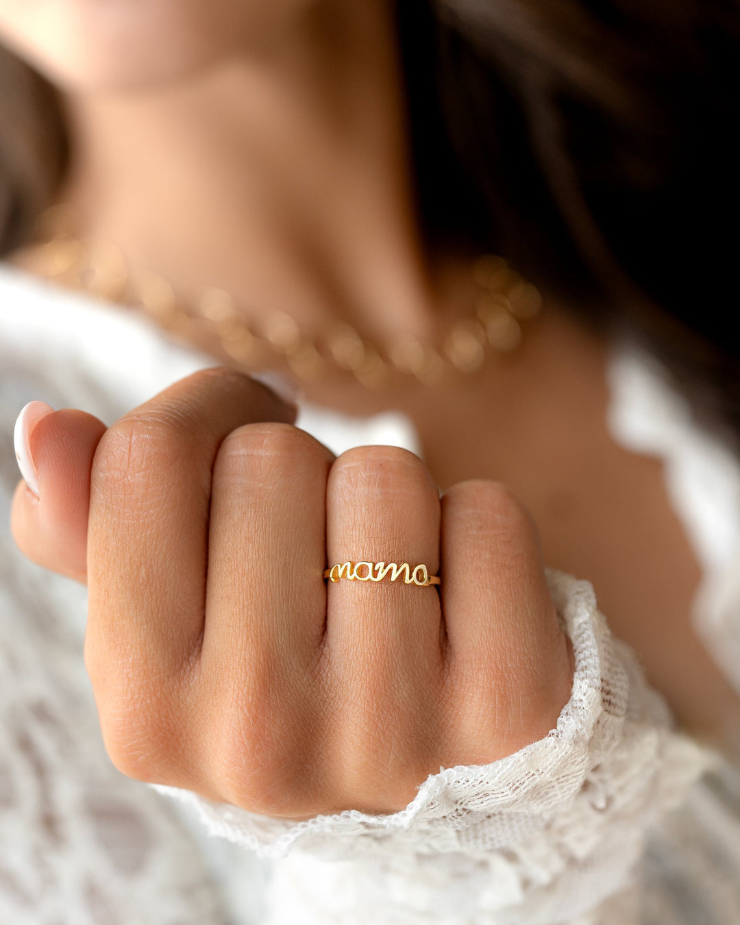 Stilvoller Mama-Ring - Emma