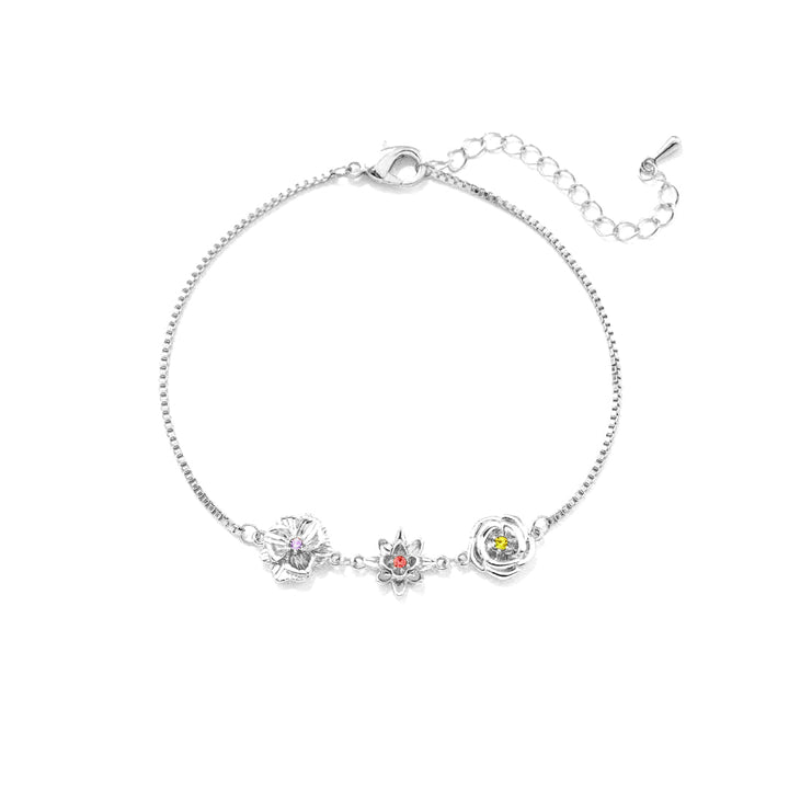 Geburtsblumen-Armband - Eine Blume pro Kind