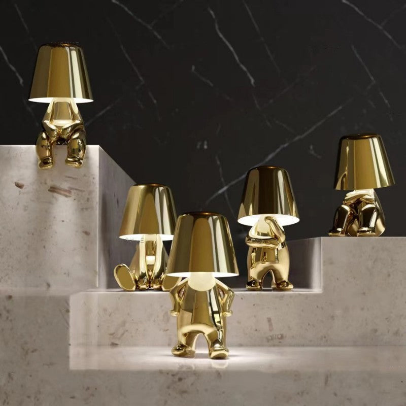 Verspielte dimmbare Tischlampe - LumoPals