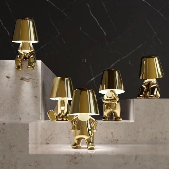 Verspielte dimmbare Tischlampe - LumoPals