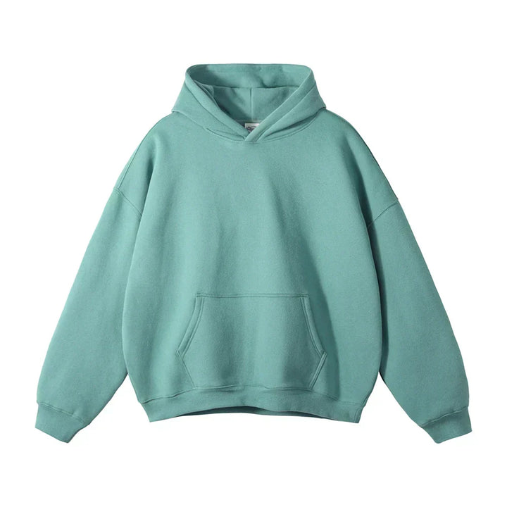 Entspannter Herren-Pullover-Hoodie mit Kängurutasche