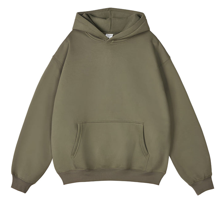 Entspannter Herren-Pullover-Hoodie mit Kängurutasche