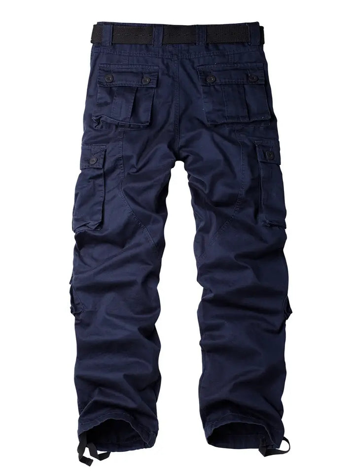 Cargohose mit lockerer Passform und mehreren Taschen - Shane