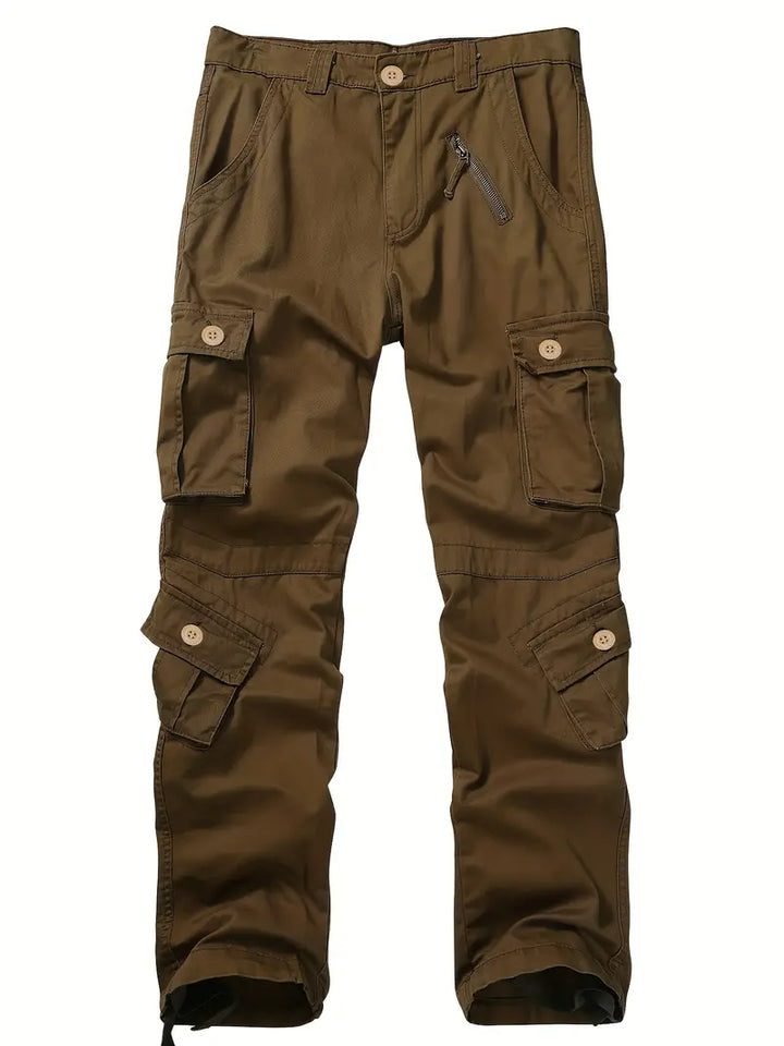 Cargohose mit lockerer Passform und mehreren Taschen - Shane
