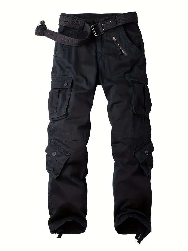Cargohose mit lockerer Passform und mehreren Taschen - Shane