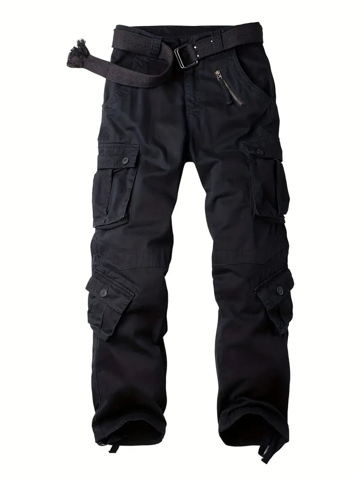 Cargohose mit lockerer Passform und mehreren Taschen - Shane