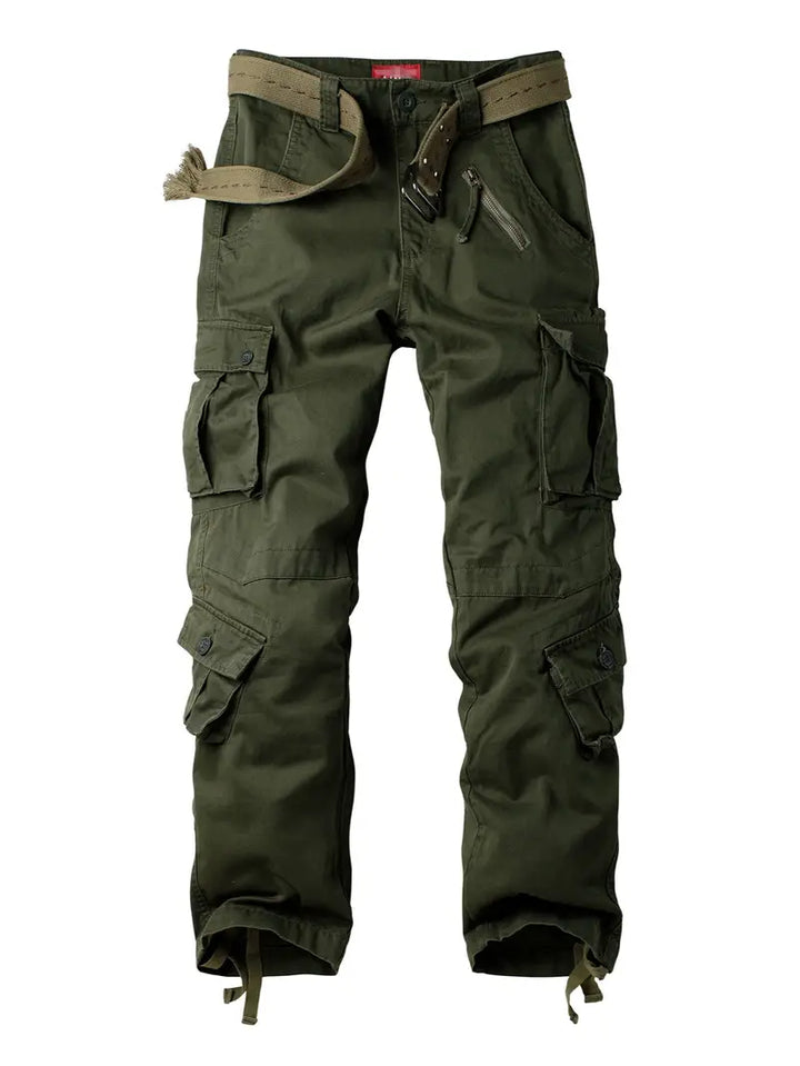 Cargohose mit lockerer Passform und mehreren Taschen - Shane