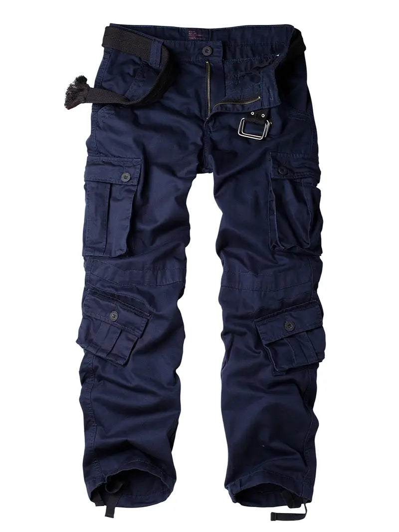 Cargohose mit lockerer Passform und mehreren Taschen - Shane
